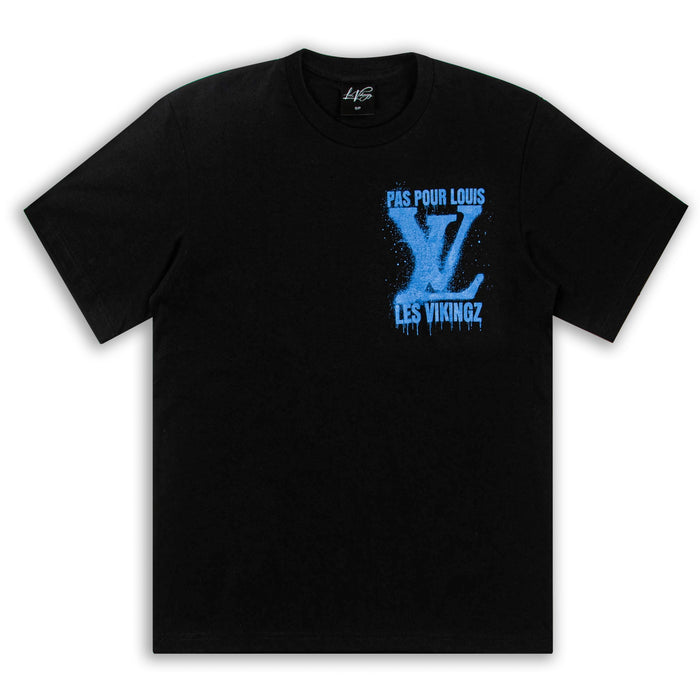 T-Shirt Les Vikingz ‘‘LV Pas Pour Louis’’ bleu