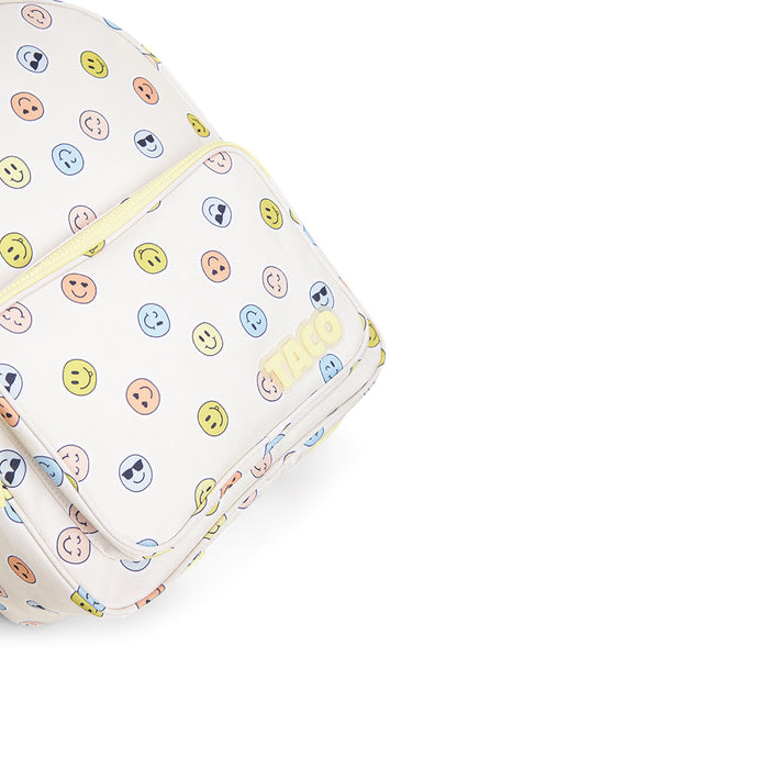 121248-21-TACOSMILEYSBACKPACK-05-Taco Smiley Print Back-to-School Bundle-Kids Backpacks | Accessories-Yellow Shoes-Yellow Shoes