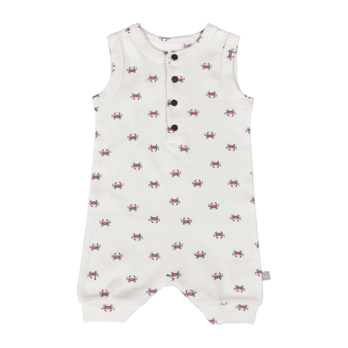 Baby tank romper | crab finn + emma