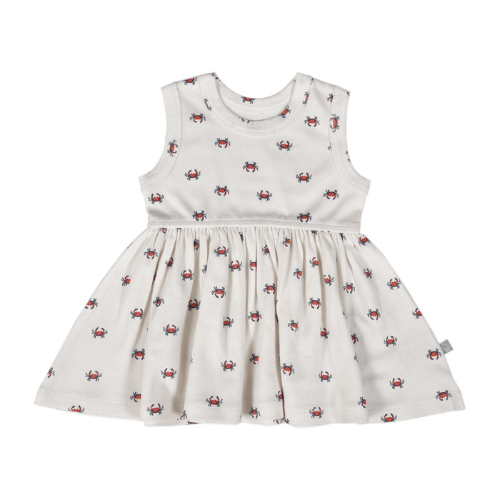 Baby tank twirl dress | crab finn + emma