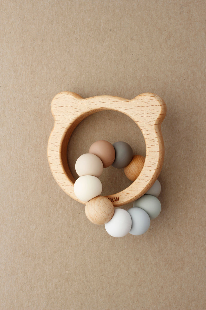 Baby Teddy Teether - Iris littleCHEW