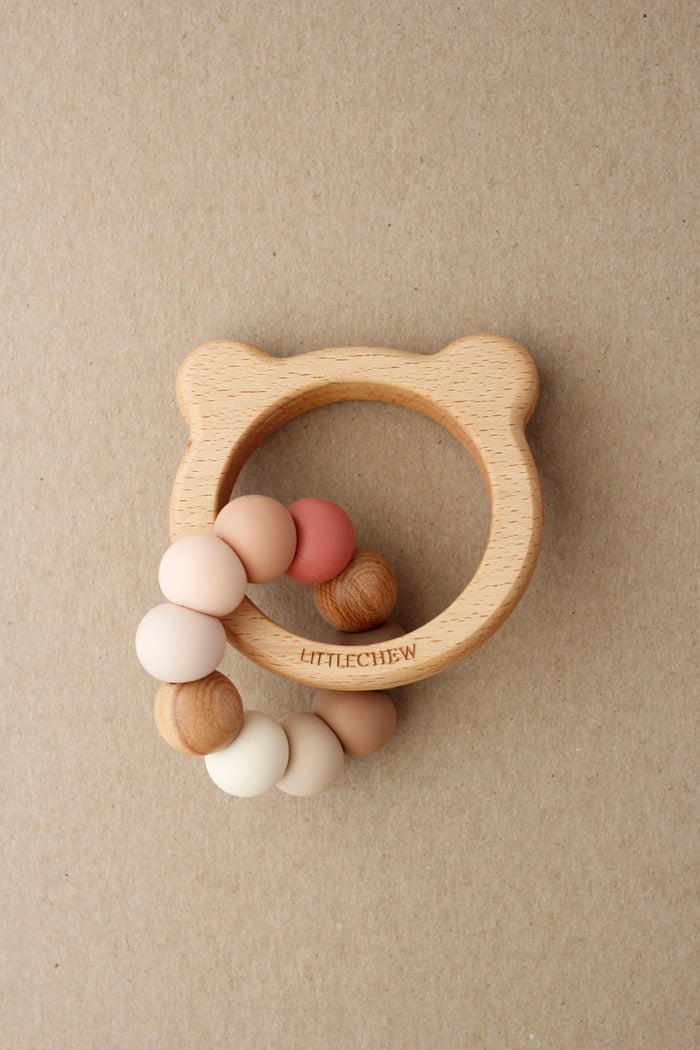 Baby Teddy Teether - River littleCHEW