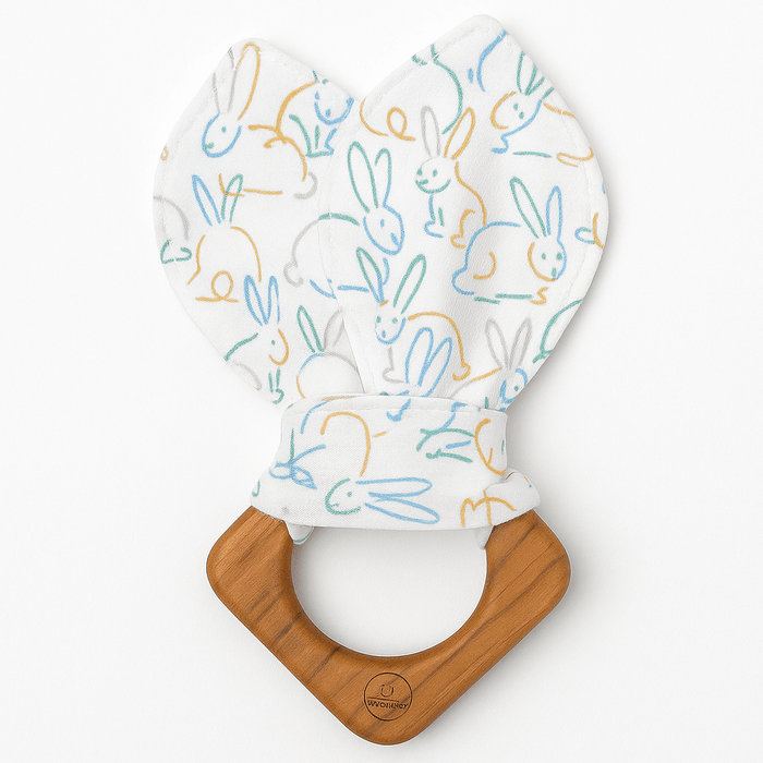 Baby teething ears | bunnies finn + emma