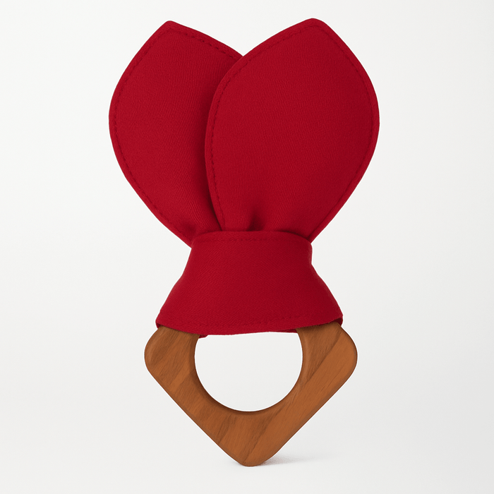 Baby teething ears | scarlet red finn + emma
