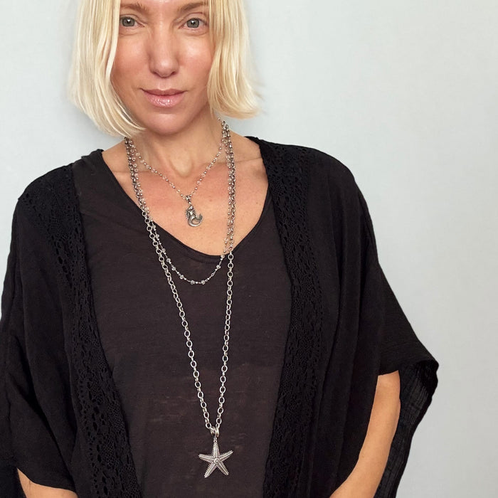 The Best Is Yet To Come Mermaid Crystal Dainty Necklace