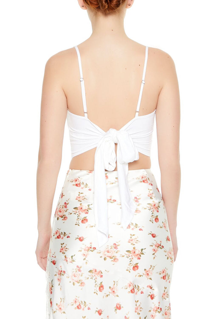 Tie-Back Cropped Cami