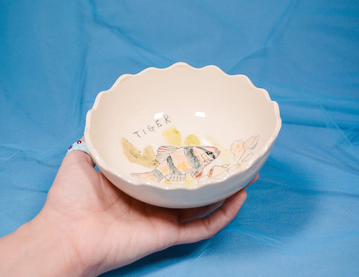 Tiger Barb Bowl