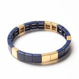 Tile Bead Bracelet