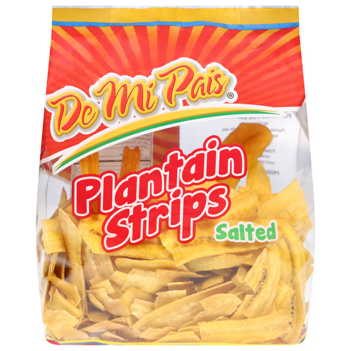 Tiras de plátano salado De Mi País 12.3 oz