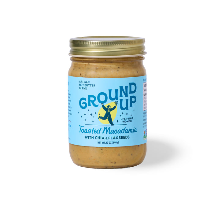 Toasted Macadamia Nut w/ Chia + Flaxseed