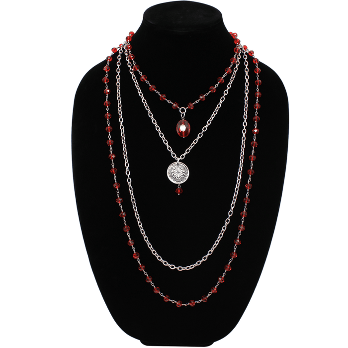 Today I Choose Joy Flower Rosary Layering Set
