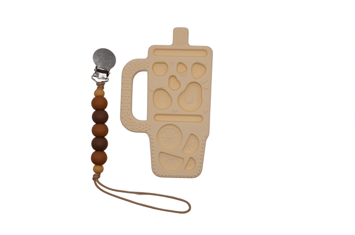 Baby Tumbler Teether Set Golden Baby