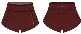 Ultimate Direction Women's Velum Short 2.5"- Rust