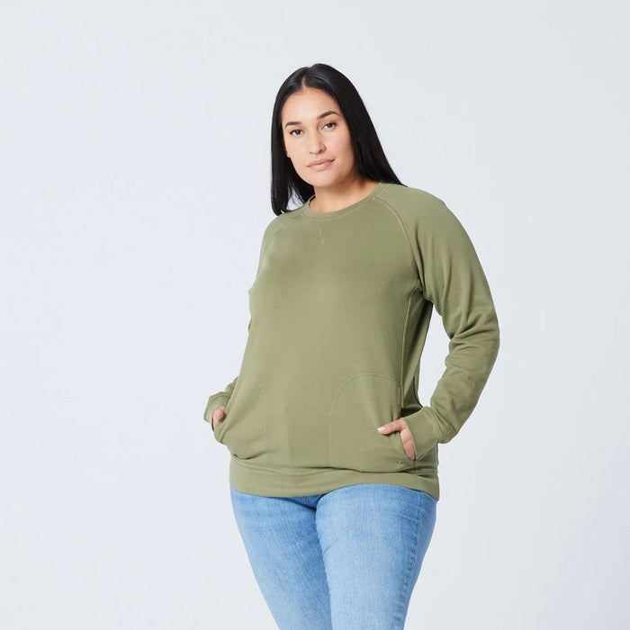 Unisex Pocket Crewneck Sweatshirt