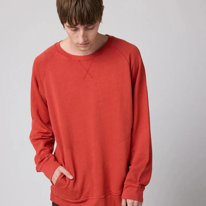 Unisex Pocket Crewneck Sweatshirt