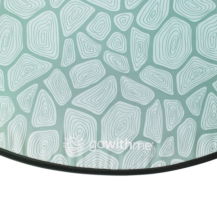 LIMITED EDITION-Go With Me® Uplift Deluxe Portable High Chair with Canopy - Garden Green - Baby Delight