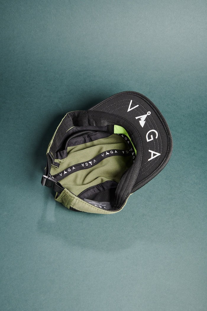 VAGA Club Cap - Utility Green/Black