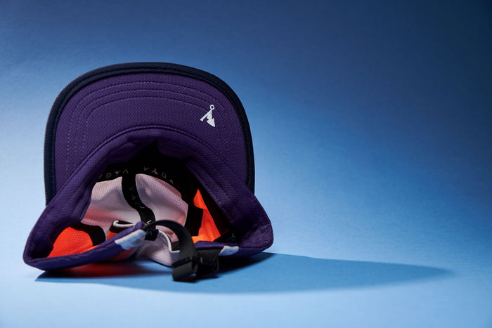 VAGA Club Cap - White/Lilac/Purple/Neon Orange