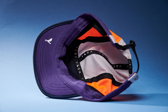 VAGA Club Cap - White/Lilac/Purple/Neon Orange