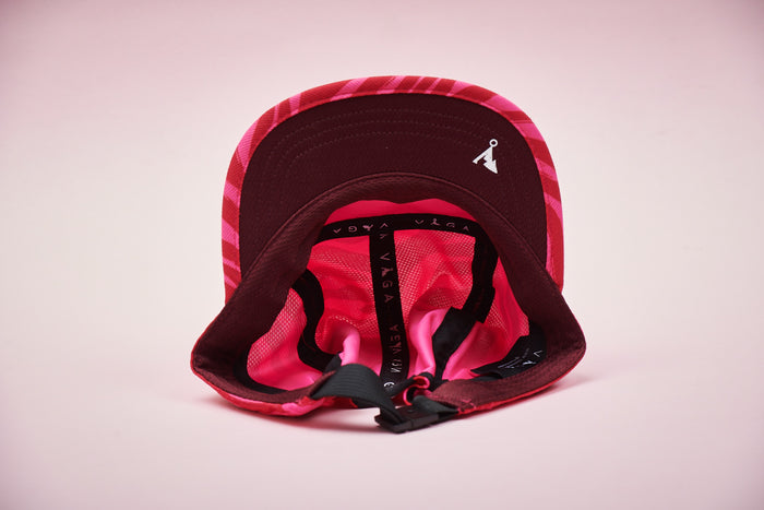 VAGA Club Cap Limited Edition - Neon Pink/Flame Red
