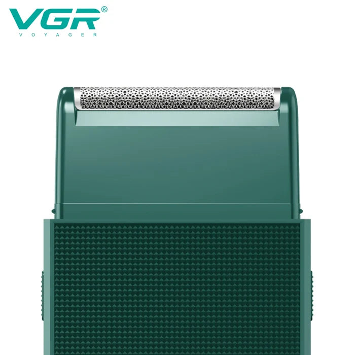 VGR V-376 Professional Pocket Size Shaver For Men, Green