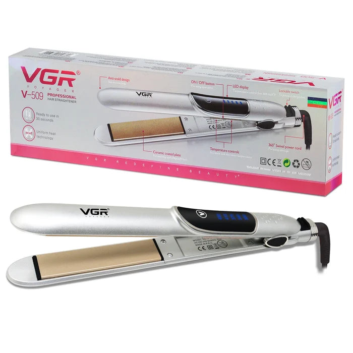 VGR V-509 Hair Straightener For Women