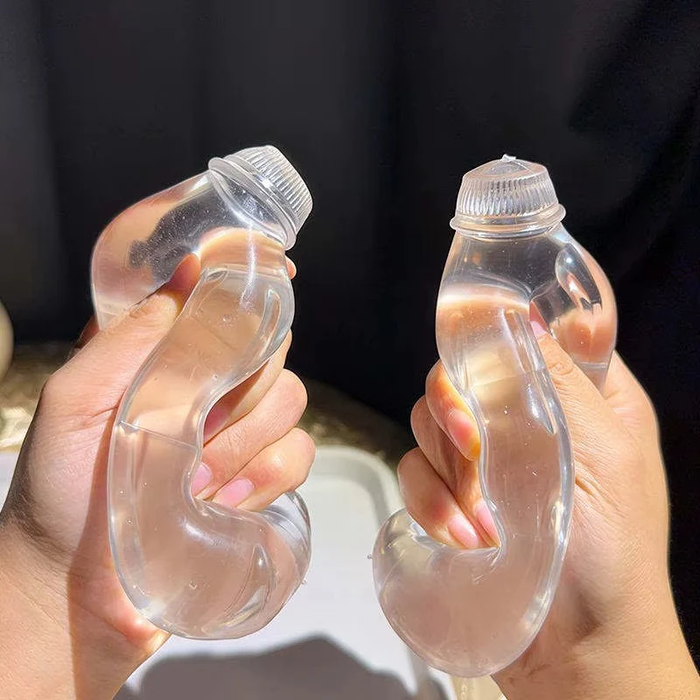 Water Bottle Clear Maltose Sugar Squish Toy