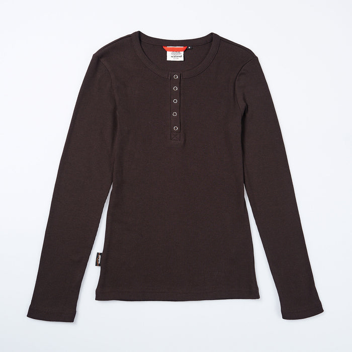 Women's Ribbed Henley