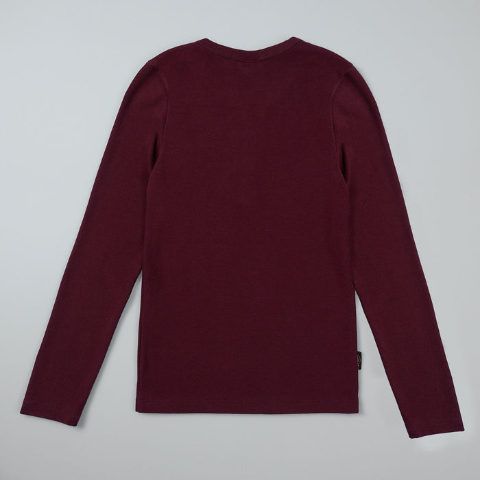 Women's Ribbed Henley