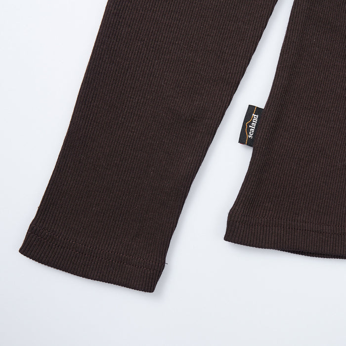 Women's Ribbed Henley