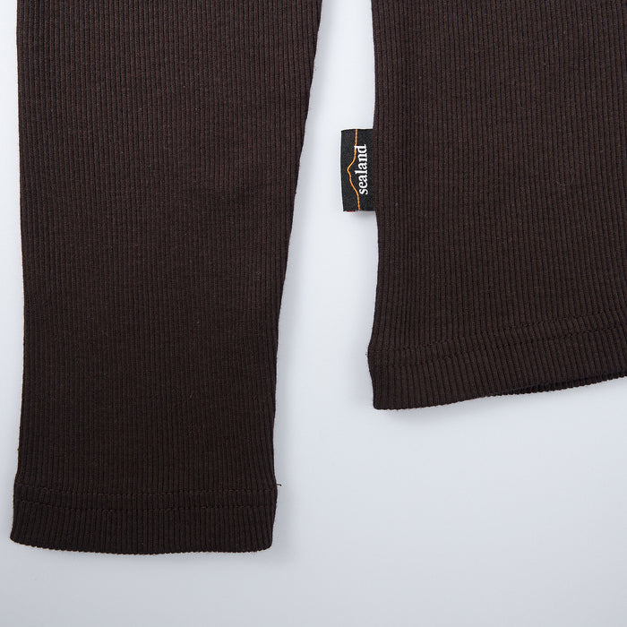 Women's Ribbed Henley