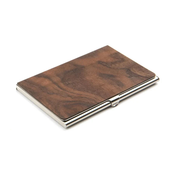 Wood Business Card Holder