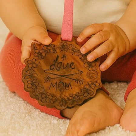 Baby wood stroller toy | love mom finn + emma