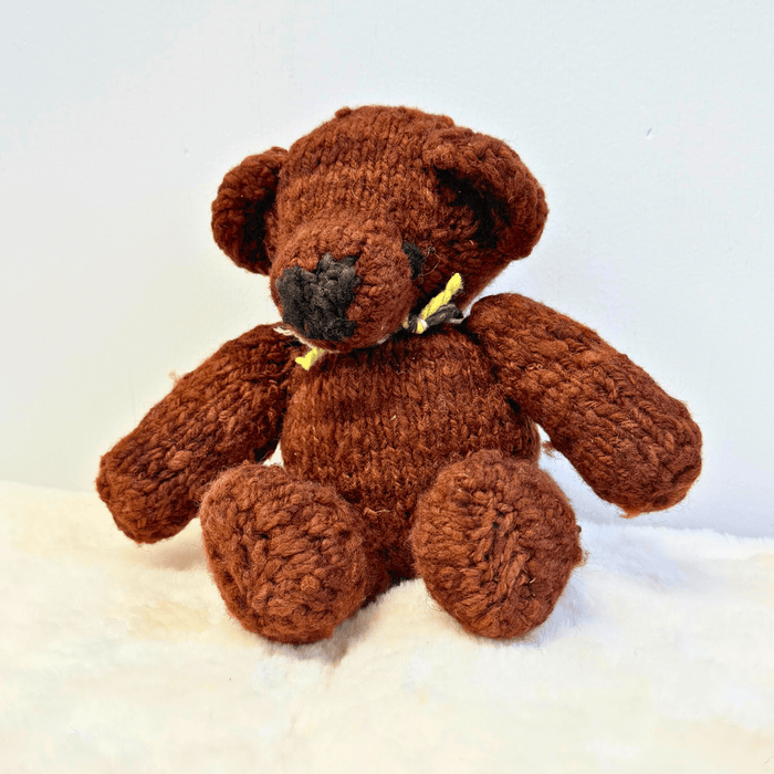 Baby Wool Knit Buddy  | Bree the Brown Bear finn + emma