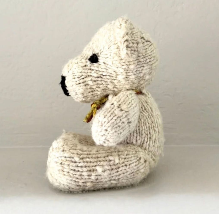 Baby Wool Knit Buddy  | Vee the Cream Bear finn + emma