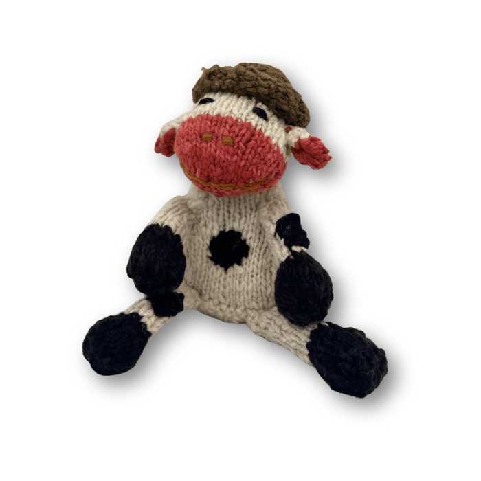 Baby Wool Knit Buddy  | Willa the Cow finn + emma