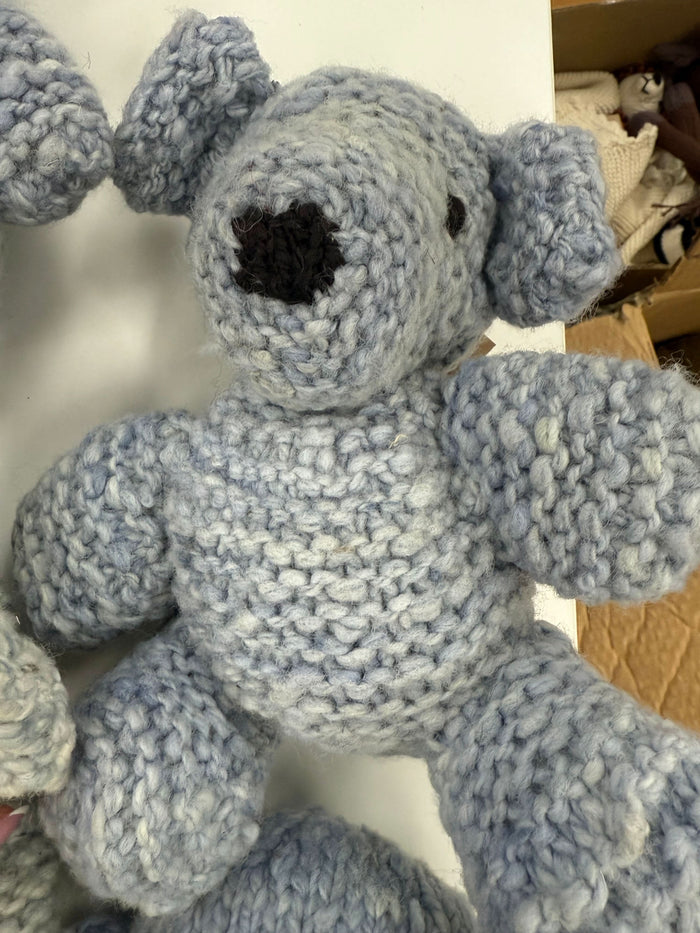 Baby Wool Knit Buddy  | Zee the Blue Bear finn + emma