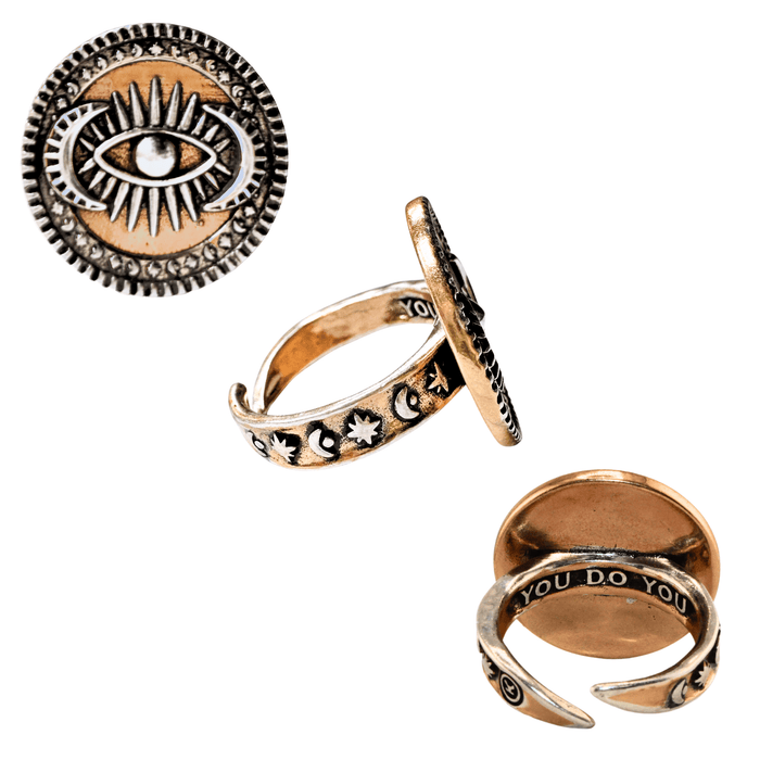 You Do You Third Eye Inspire Adjustable Ring