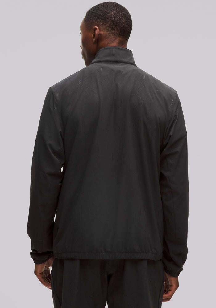 Zeroed In Crinkle Texture Half Zip