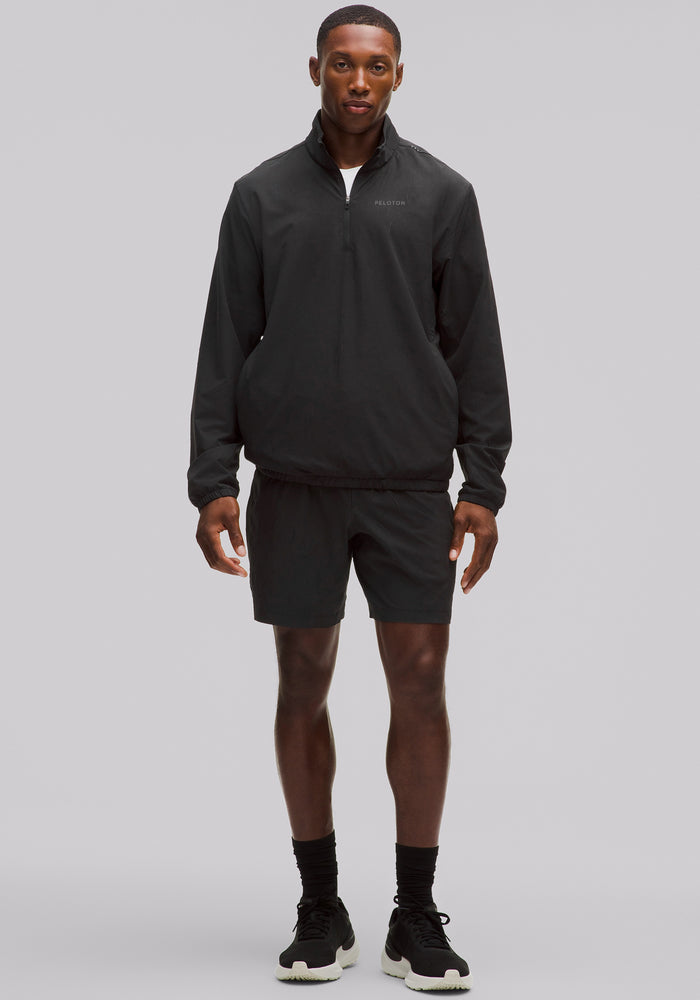Zeroed In Crinkle Texture Half Zip