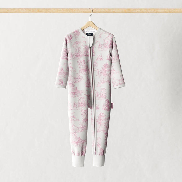 ZIPSTER™ Pink Toile de Jouy