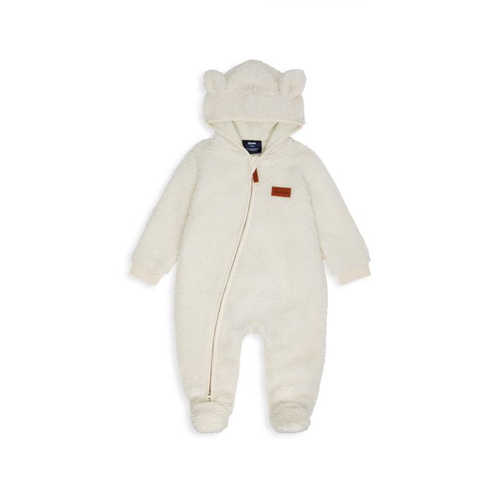 Zipster Teddy Suit Cream