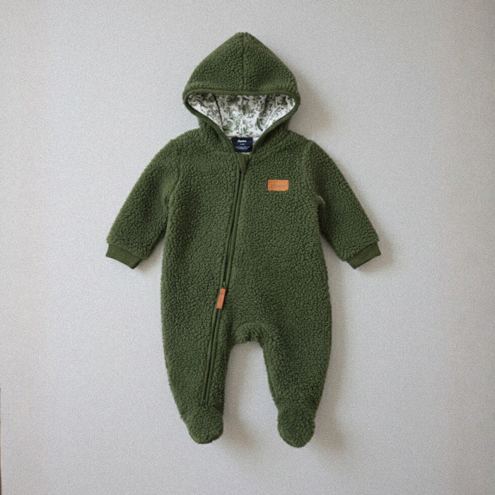 Zipster Teddy Suit Dark Green
