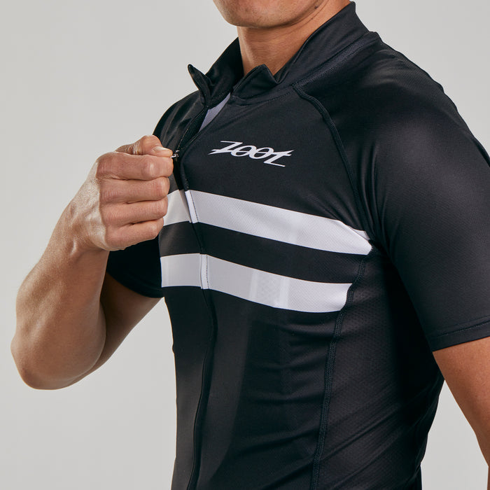 ZOOT MEN'S CYCLE CORE JERSEY - BLACK