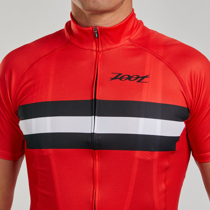 ZOOT MEN'S CYCLE CORE JERSEY - CARDINAL