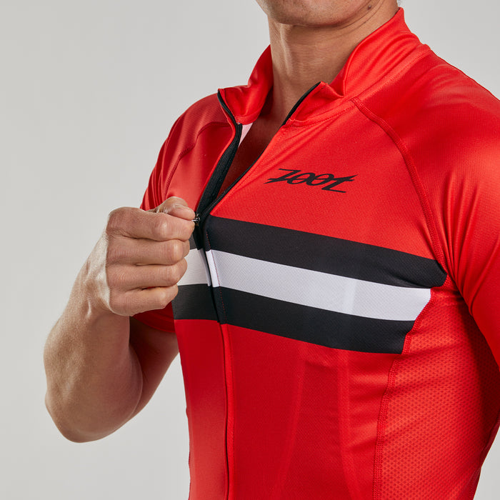 ZOOT MEN'S CYCLE CORE JERSEY - CARDINAL