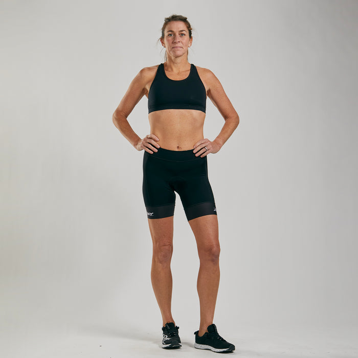 ZOOT WOMEN'S CYCLE CORE SHORT - BLACK
