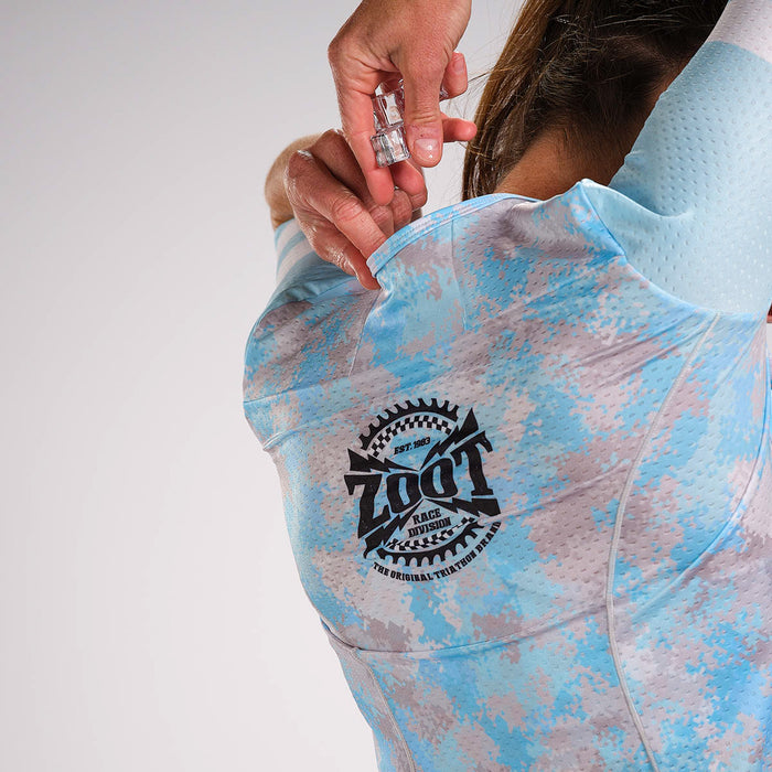 ZOOT Women's LTD Tri Full Zip Racesuit - RACE DIVISION